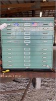 10 Drawer Fireproof Tool Cabinet