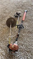 Stihl KM 90 R Weedeater w/Edger & Hedge Trimmer