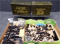 Scope Rings, Bases & (2) Ammo Cans