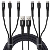 2 Pack 3 in 1 Multi Charger
