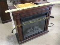 Twin Star electric fire place heater, working