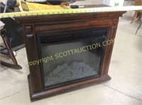 Twin Star electric fire place heater w/remote,