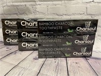 Lot of 18 Charcoal Bamboo Charcoal Toothpaste