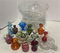 Imperial Glass Punch Bowl, Art Glass Mini's