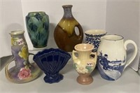 Hull, McCoy, Zell-Baden Vases