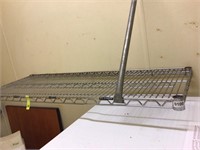 Metal Shelf 18” x 48” w support