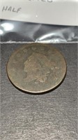 1835 Early US Large Cent