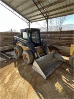 New Holland LX 885 Turbo Skid Steer, High Ligt,