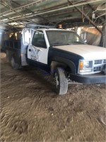 98 Chevy  ton dump truck, Electric over Hydraulic