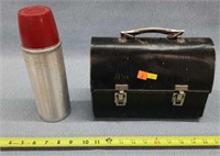 Antique Lunchbox With Thermos