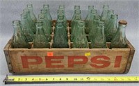 Pepsi Crate With Coca-Cola Bottles