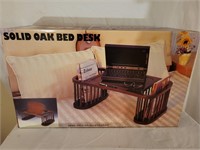 Solid Oak Bed Desk NIB