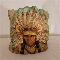 American Indian Flower Pot 8x8"