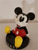 DISNEY Mickey Mouse Bank Porcelain 6x5"