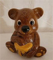 Honey Bear Jar - Ceramic 6"