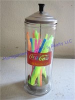 COKE STRAW HOLDER