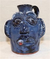 Mary & Stanley Ferguson Cigar Face Jug