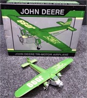 John Deere Airplane Die-cast Bank