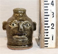 Mini Anita Meaders Face Jug