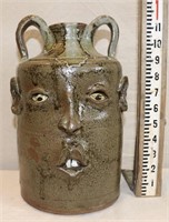 David Meaders Double Face Stacker Jug