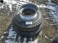 8.25R16  14 ply Unisteel Truck Tire and Goodyear