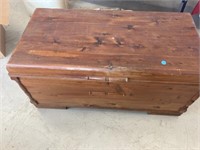 Cedar chest top redone