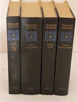 Charles Dickens Book Collection x4