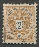 AUSTRIA OFFICES TURKISH EMPIRE #8 USED VF
