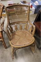 CANE ROCKING CHAIR