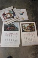 NORMAN ROCKWELL PRINTS AND CALENDARS
