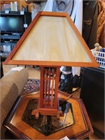 Cherry tree design "bungalow" table lamp.....