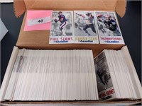 Set 1992 gameday NFL cards, appears complete