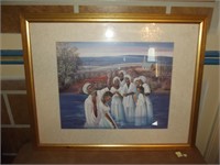 The Baptism Framed Print  31" x 25"
