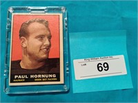 Paul Hornung trading card in excellent condition