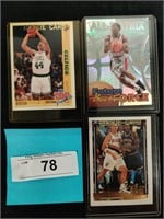 3 NBA HOF player cards