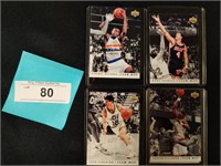 5 NBA all star player cards