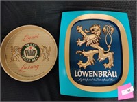 Lowenbrau + Prior bar signs