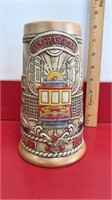 Budweiser/California beer Stein-made in