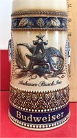 Budweiser-Anheuser Busch Beer Stein, -6.5” tall