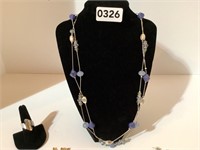 COSTUME JEWELRY-NECKLACE-EARINGS