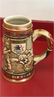 1984 LA Olympic Anheuser Busch stein