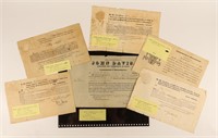 Lot of US Military Promotion Certificates