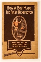 Book How a Boy made the First Remington