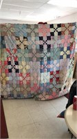 Handmade quilt-heavy weighted blanket-approx 7ft