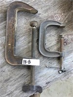 Cinccinatti 8" C Clamp & 4"Clamp