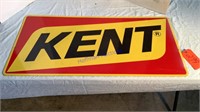 Kent Feeds Sign, Steel, 18”x36”