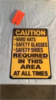 Caution Sign, Steel, 10”x14”