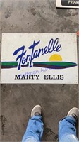 Fontanelle - Marty Ellis - tin sign - 2’x3’