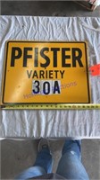 Pfister - plastic sign - 20”x16”