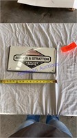 Briggs & Stratton double sided sign - tin -